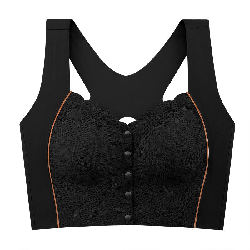 Women's Comfortable Wireless Front-Closure Bra