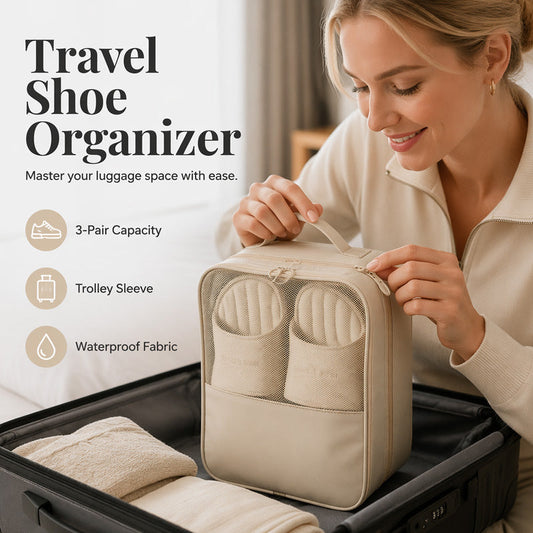 ⏳ Limited-Time Flash Sale ￡19.99!!⚡50K+ SOLD!👟Portable Travel Shoe Bag for Luggage