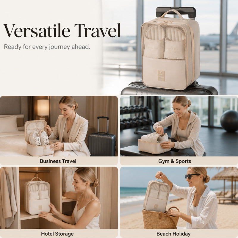 ⏳ Limited-Time Flash Sale ￡19.99!!⚡50K+ SOLD!👟Portable Travel Shoe Bag for Luggage